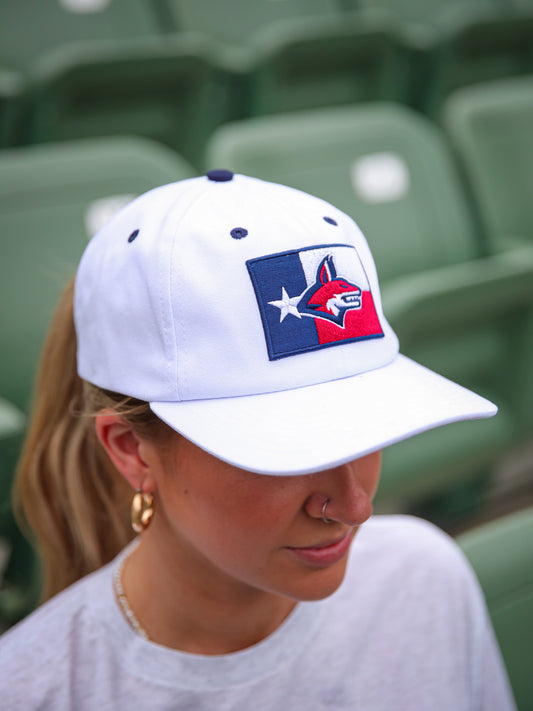 LIMITED EDITION: Texas Flag Hat (White)