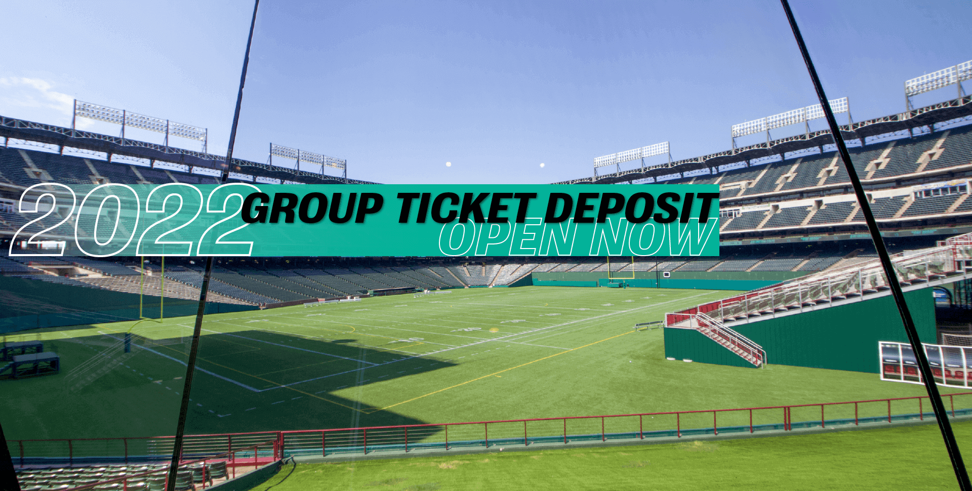 Place Your Inaugural Season Group Ticket Deposit Today