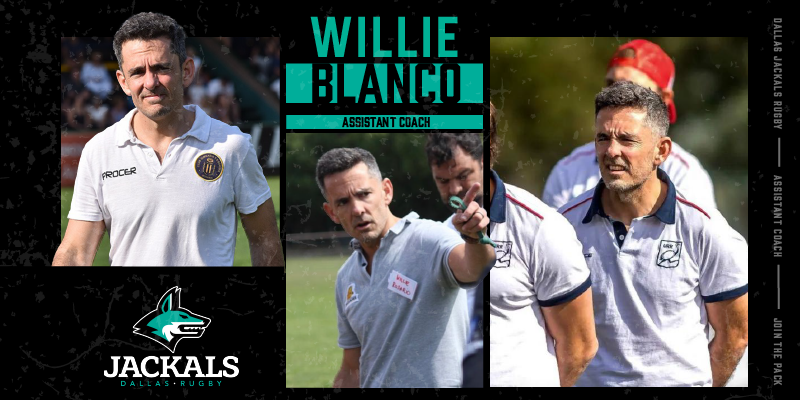 Long-time Argentine Coach Willie Blanco Joins Dallas Jackals Coaching Staff