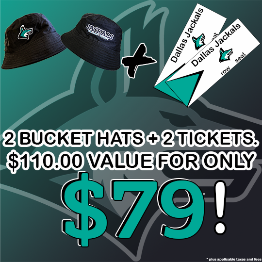 2 BUCKET HATS + 2 TICKETS. $110.00 VALUE FOR ONLY $79!