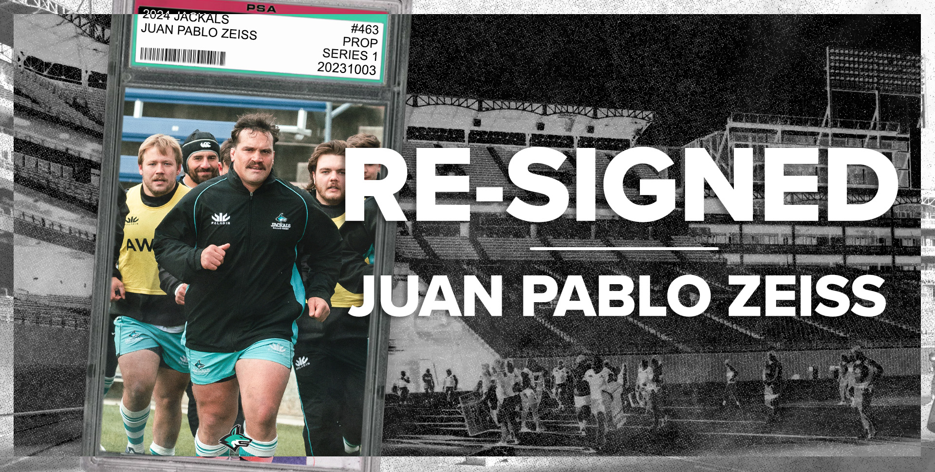 The Dallas Jackals Have Re-Signed, Prop, Juan Pablo Zeiss