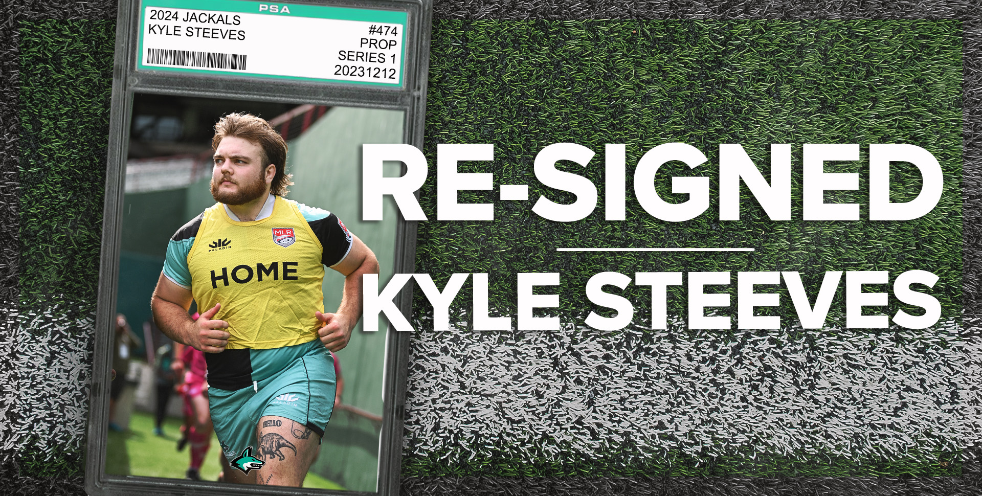 The Dallas Jackals Have Re-Signed, Prop, Kyle Steeves