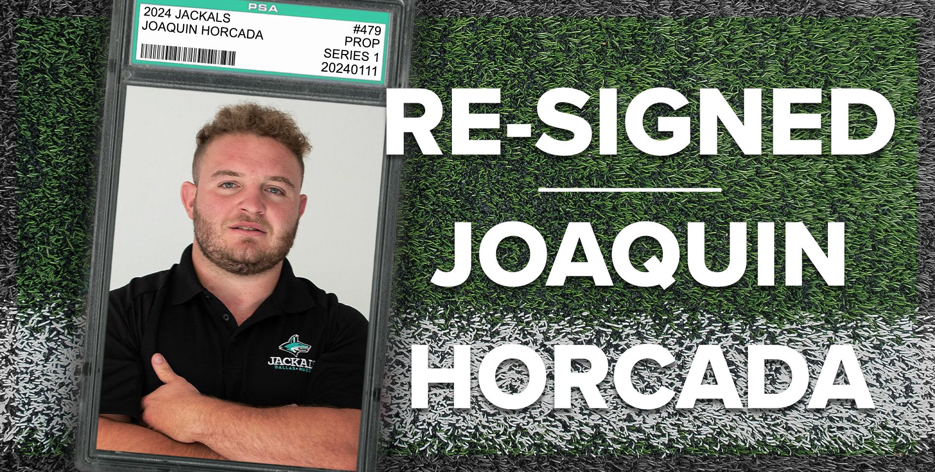 The Dallas Jackals Have Re-Signed, Prop, Joaquin Horcada