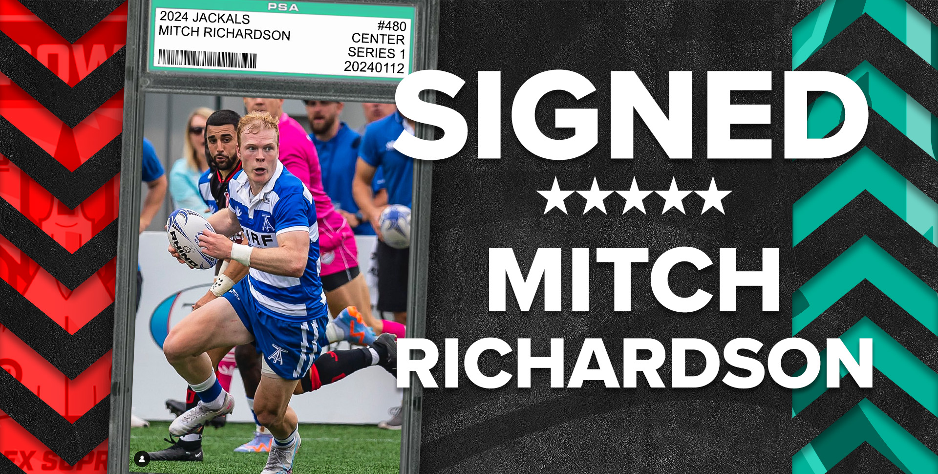 The Dallas Jackals Have Signed, Center, Mitchell Richardson